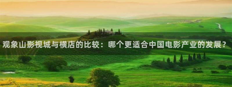 你的名字在线观看完整版免费高清星辰影院：观象山影视城与横店的比较：哪个更适合中国电影产业的发展？